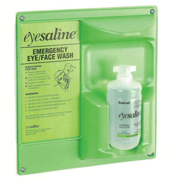 Honeywell Safety Products 16 Oz Eye And Face Wash, Single Bottle Station 32-000460-0000-H5 - main
